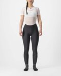CASTELLI pantalones largos sin tirantes - VELOCISSIMA THERM W - negro