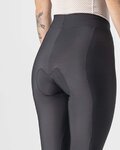 CASTELLI pantalones largos sin tirantes - VELOCISSIMA THERM W - negro