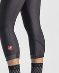 CASTELLI Pantalón 3/4 sin tirantes - VELOCISSIMA THERM W - negro