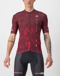 CASTELLI jersey de manga corta - GIRO D'ITALIA 2022 - granate