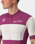 CASTELLI jersey de manga corta - GIRO D'ITALIA 2024 - blanco/púrpura