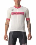 CASTELLI jersey de manga corta - GIRO D'ITALIA 2024 - blanco