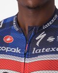 CASTELLI jersey de manga corta - SOUDAL QUICK-STEP '23 CLIMBER'S 3.1 - azul/blanco
