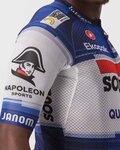CASTELLI jersey de manga corta - SOUDAL QUICK-STEP '23 CLIMBER'S 3.1 - azul/blanco