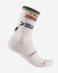 CASTELLI calcetines clásicos - SOUDAL QUICK-STEP 23 - blanco