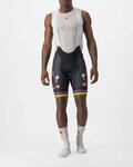 CASTELLI pantalones cortos de tirantes - SOUDAL QUICK-STEP 23 - negro