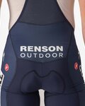 CASTELLI pantalones cortos de tirantes - SOUDAL QUICK-STEP 23 - azul