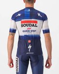 CASTELLI jersey de manga corta - SOUDAL QUICK-STEP 23 - blanco/azul