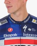 CASTELLI jersey de manga corta - SOUDAL QUICK-STEP 23 - blanco/azul