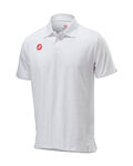 CASTELLI Camiseta de manga corta - RACE DAY POLO - blanco