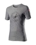 CASTELLI Camiseta de manga corta - ARMANDO - gris