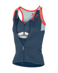 CASTELLI maillot sin mangas - SOLARE LADY - azul/azul claro