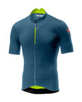 CASTELLI jersey de manga corta - ESPRESSO - azul