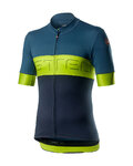 CASTELLI jersey de manga corta - PROLOGO VI - azul/verde