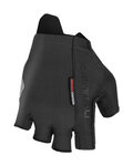 CASTELLI guantes de dedos cortos - ROSSO CORSA ESPRESSO - negro