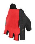 CASTELLI guantes de dedos cortos - ROSSO CORSA ESPRESSO - rojo/negro