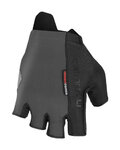 CASTELLI guantes de dedos cortos - ROSSO CORSA ESPRESSO - gris/negro