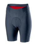 CASTELLI pantalones cortos sin tirantes - PREMIO 2 W LADY - azul