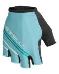 CASTELLI guantes de dedos cortos - DOLCISSIMA W LADY - azul claro