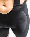 CASTELLI pantalones cortos de tirantes - SUPERLEGGERA - negro