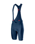 CASTELLI pantalones cortos de tirantes - COMPETIZIONE - azul