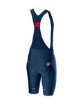 CASTELLI pantalones cortos de tirantes - COMPETIZIONE - azul