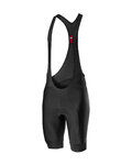 CASTELLI maillot corto y pantalón corto - AVANTI II - granate/negro