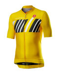 CASTELLI jersey de manga corta - HORS CATEGORIE - amarillo