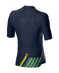 CASTELLI jersey de manga corta - HORS CATEGORIE - azul