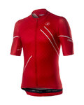 CASTELLI jersey de manga corta - PASSO - rojo