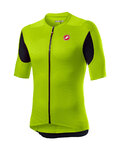 CASTELLI jersey de manga corta - SUPERLEGGERA 2 - negro/verde