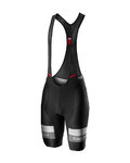 CASTELLI pantalones cortos de tirantes - COMPETIZIONE - negro