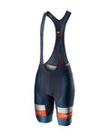CASTELLI pantalones cortos de tirantes - COMPETIZIONE - azul