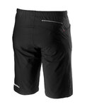CASTELLI pantalones cortos sin tirantes - UNLIMITED BAGGY - negro