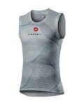 CASTELLI camiseta sin mangas - PRO MESH - gris