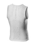 CASTELLI camiseta sin mangas - CORE SEAMLESS - blanco