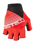 CASTELLI guantes de dedos cortos - COMPETIZIONE - rojo