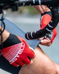 CASTELLI guantes de dedos cortos - COMPETIZIONE - rojo