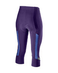CASTELLI Pantalón 3/4 sin tirantes - VELOCISSIMA 2 LADY - púrpura