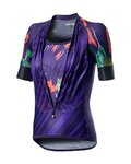 CASTELLI jersey de manga corta - CLIMBER'S LADY - púrpura