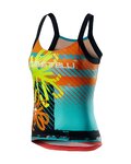 CASTELLI camiseta sin mangas - UPF0 LADY - amarillo/multicolor