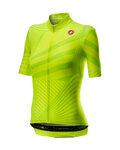CASTELLI jersey de manga corta - SUBLIME LADY - verde/amarillo