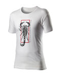 CASTELLI Camiseta de manga corta - LOGO - blanco