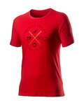 CASTELLI Camiseta de manga corta - SARTO - rojo