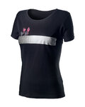 CASTELLI Camiseta de manga corta - LOGO W LADY - negro