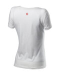 CASTELLI Camiseta de manga corta - SARTA LADY - blanco