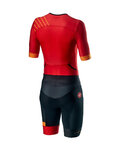 CASTELLI monos - FREE SANREMO 2 - rojo/negro