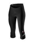 CASTELLI Pantalón 3/4 sin tirantes - VELOCISSIMA 2 LADY - negro