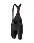 CASTELLI pantalones cortos de tirantes - ENDURANCE 3 - negro