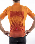 CASTELLI jersey de manga corta - POLVERE - naranja